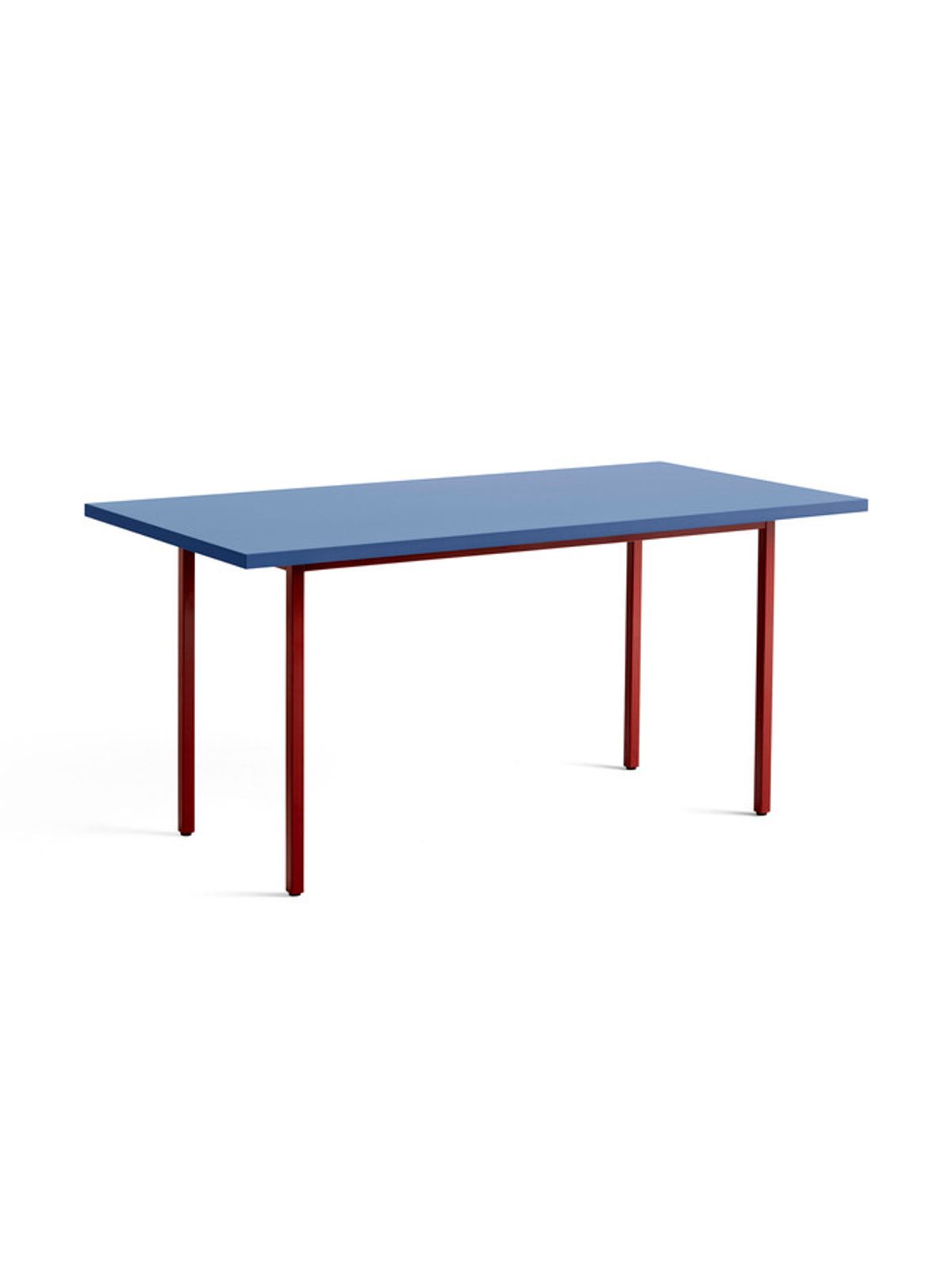 Two-Colour spisebord 160x82 fra Hay (Blue, Maroon red)