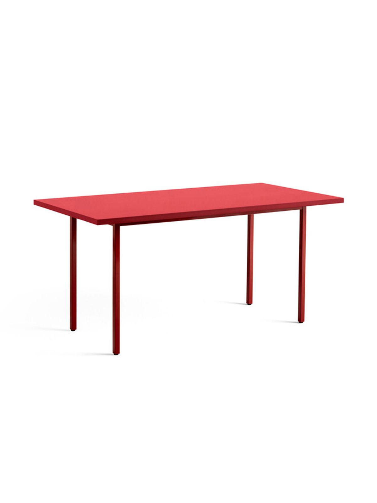 Two-Colour spisebord 160x82 fra Hay (Red, Maroon red)