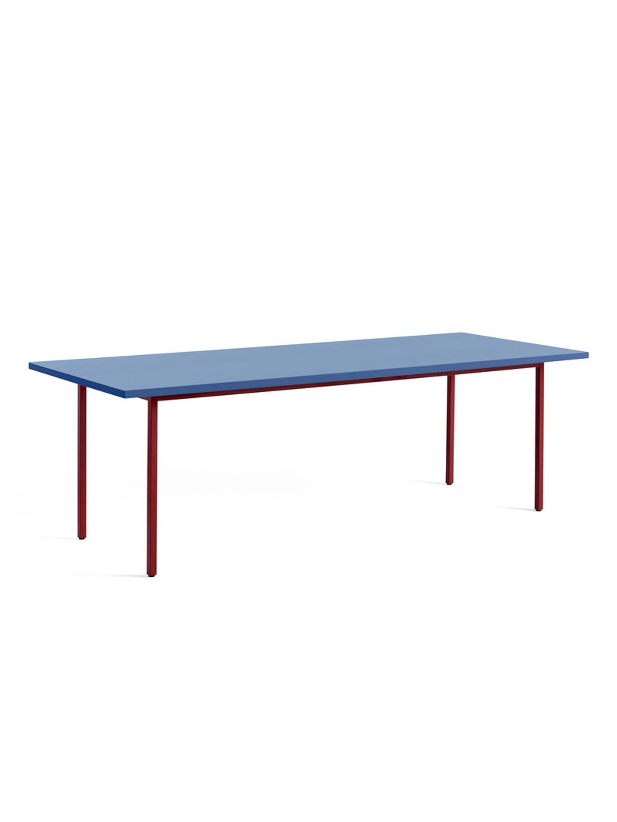 Two-Colour Spisebord 240x90 fra Hay (Blue, Maroon red)