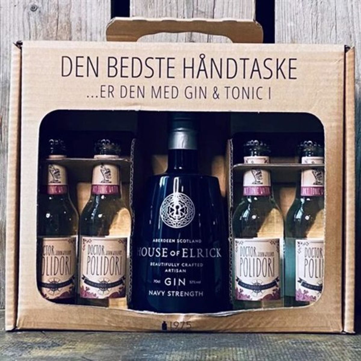 Two Socks - House of Eldrick Navy Strength Gin Gaveæske - 700 ml.