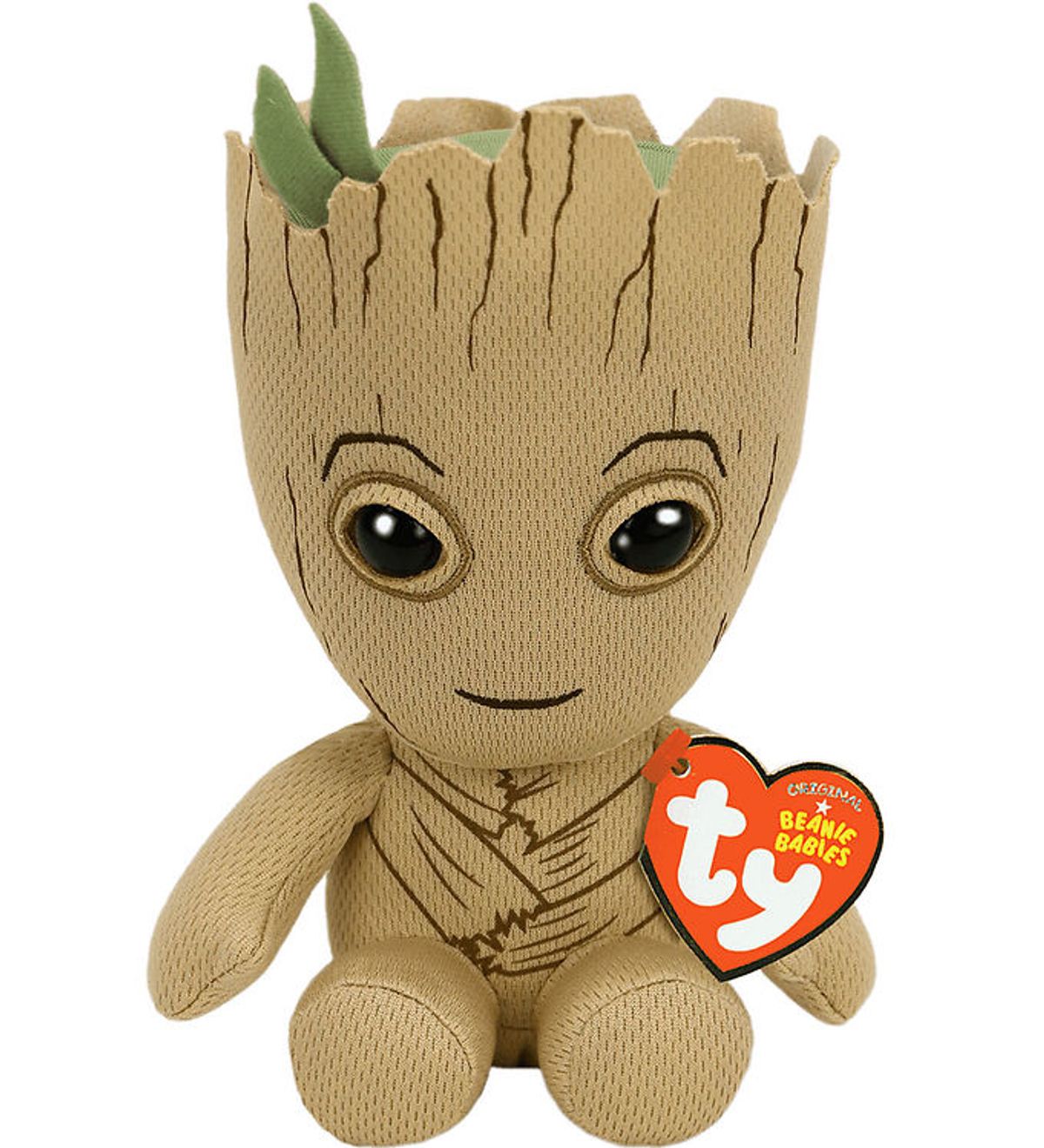 Ty Bamse - Beanie Babies - 17 cm - Marvel Groot