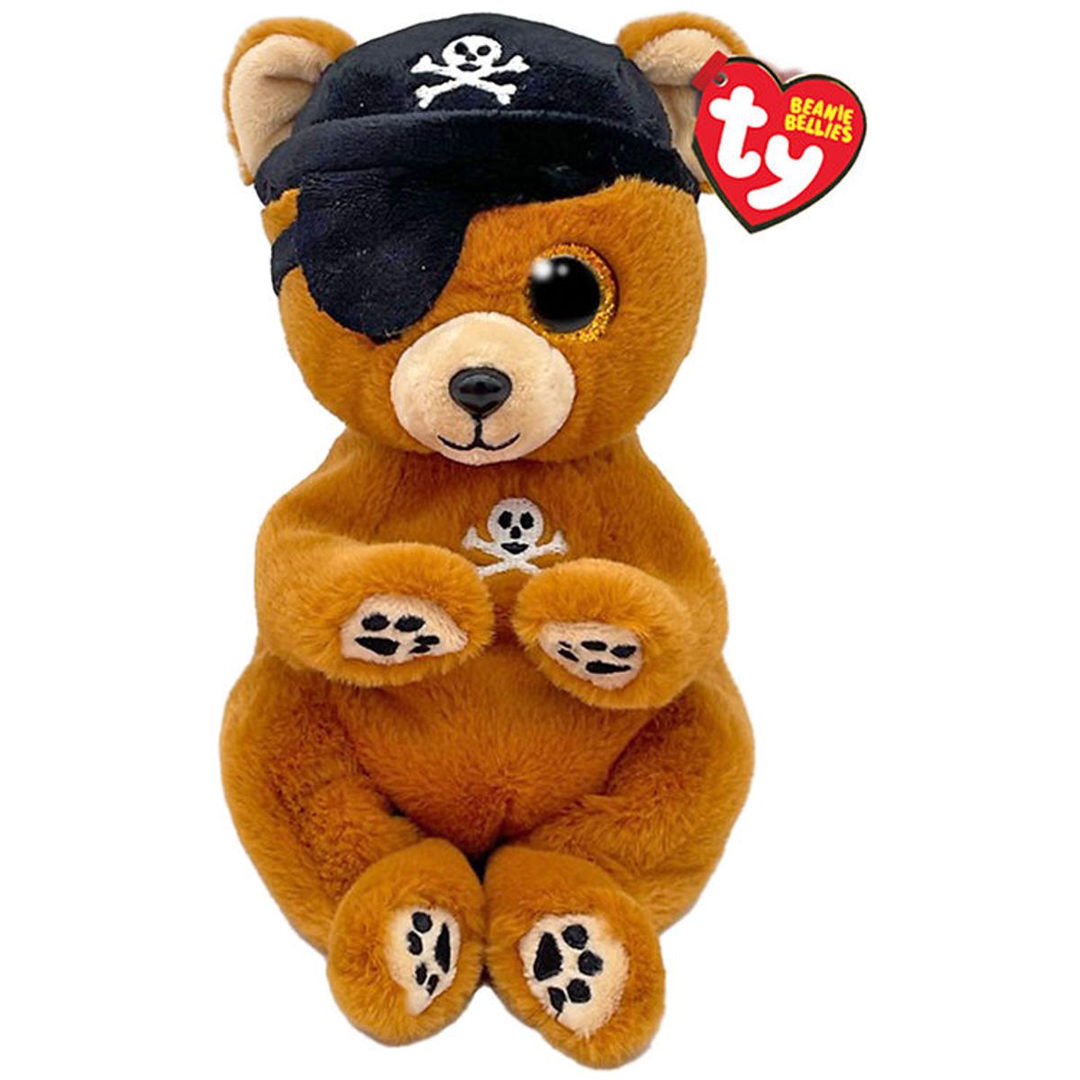 Ty Bamse - Beanie Bellies - 20 cm - Scully