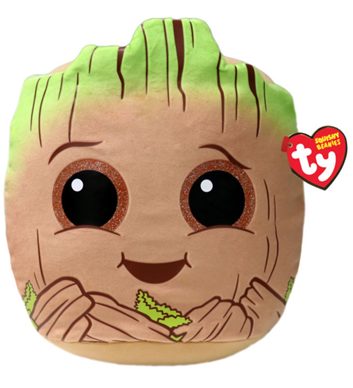 Ty Bamse - Squishy Beanies - 25 cm - Marvel Groot