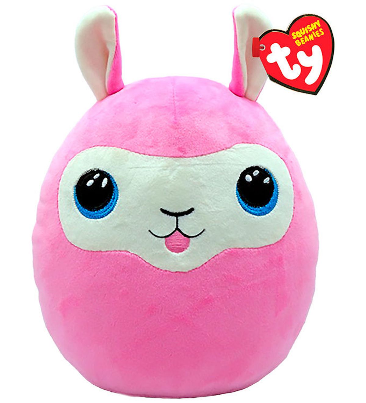 Ty Bamse - Squishy Beanies - 35 cm - Pink Ilama