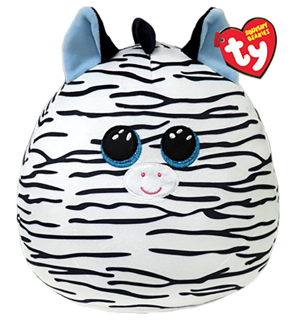 Ty Bamse - Squishy Beanies - 35 cm - Zebra