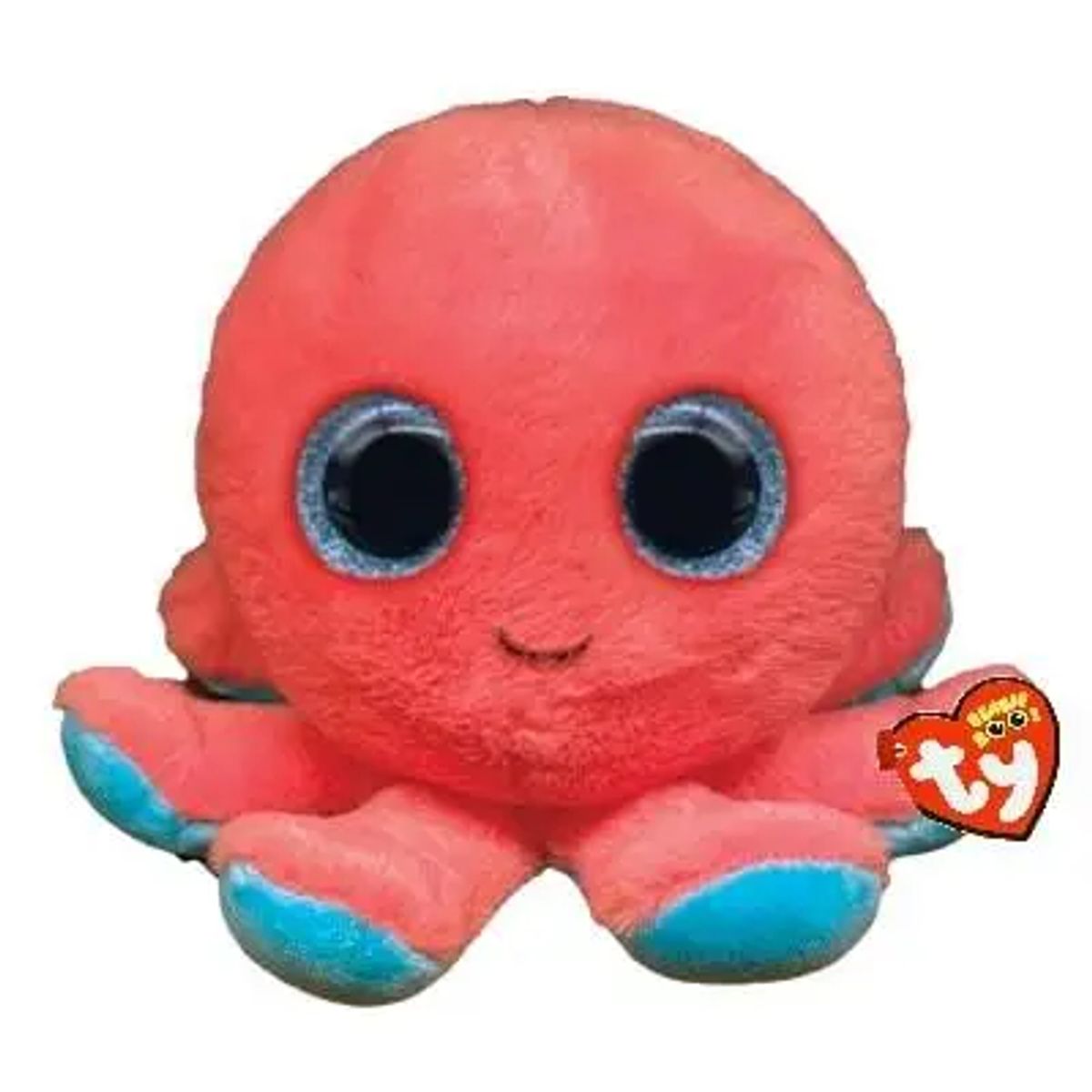 Ty Beanie Boos Sheldon koral blæksprutte 15,5 cm