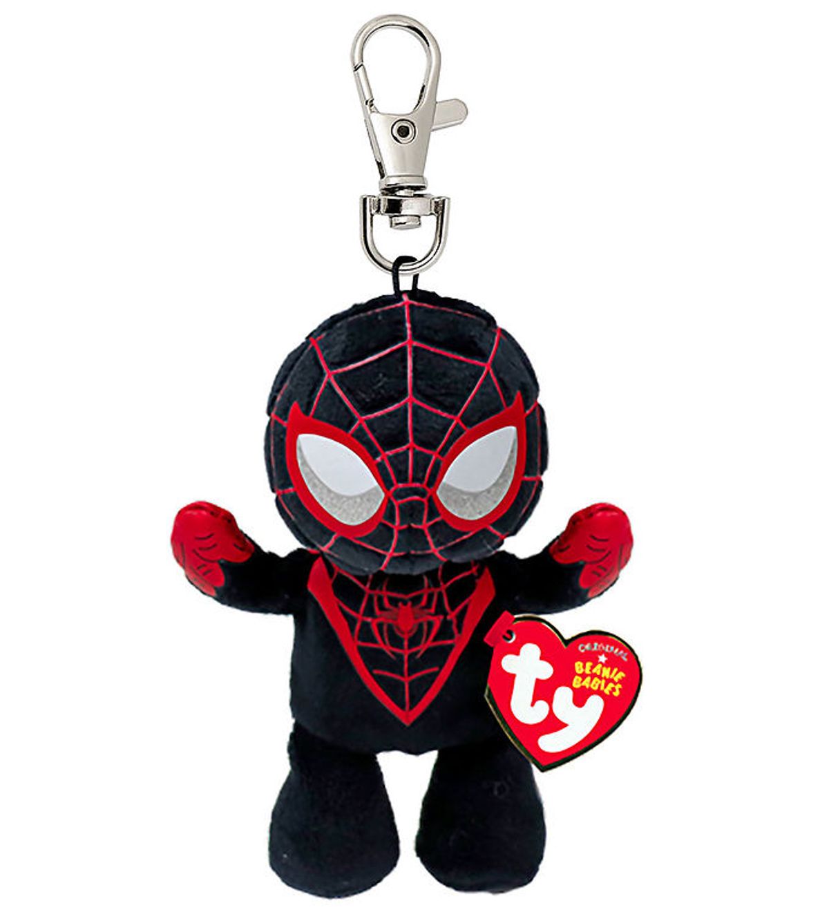 Ty Nøglering m. Bamse - Beanie Babies - 10 cm - Marvel Miles Mor