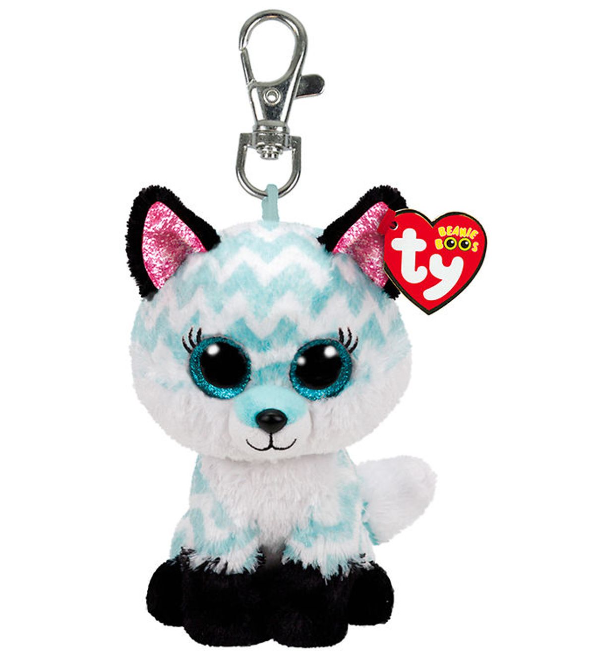 Ty Nøglering m. Bamse - Beanie Boos - 10 cm - Atlas