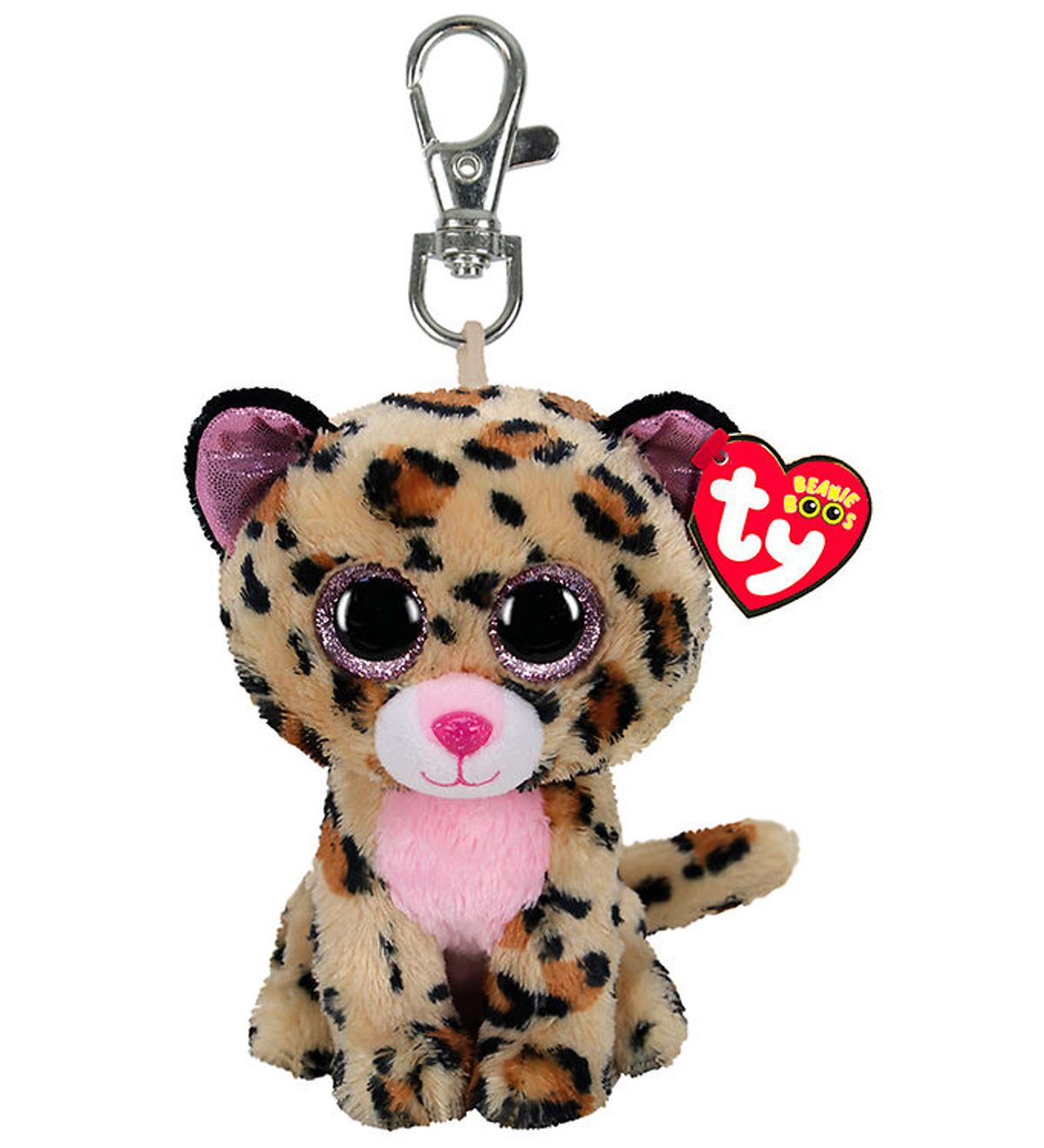 Ty Nøglering m. Bamse - Beanie Boos - 10 cm - Livvie