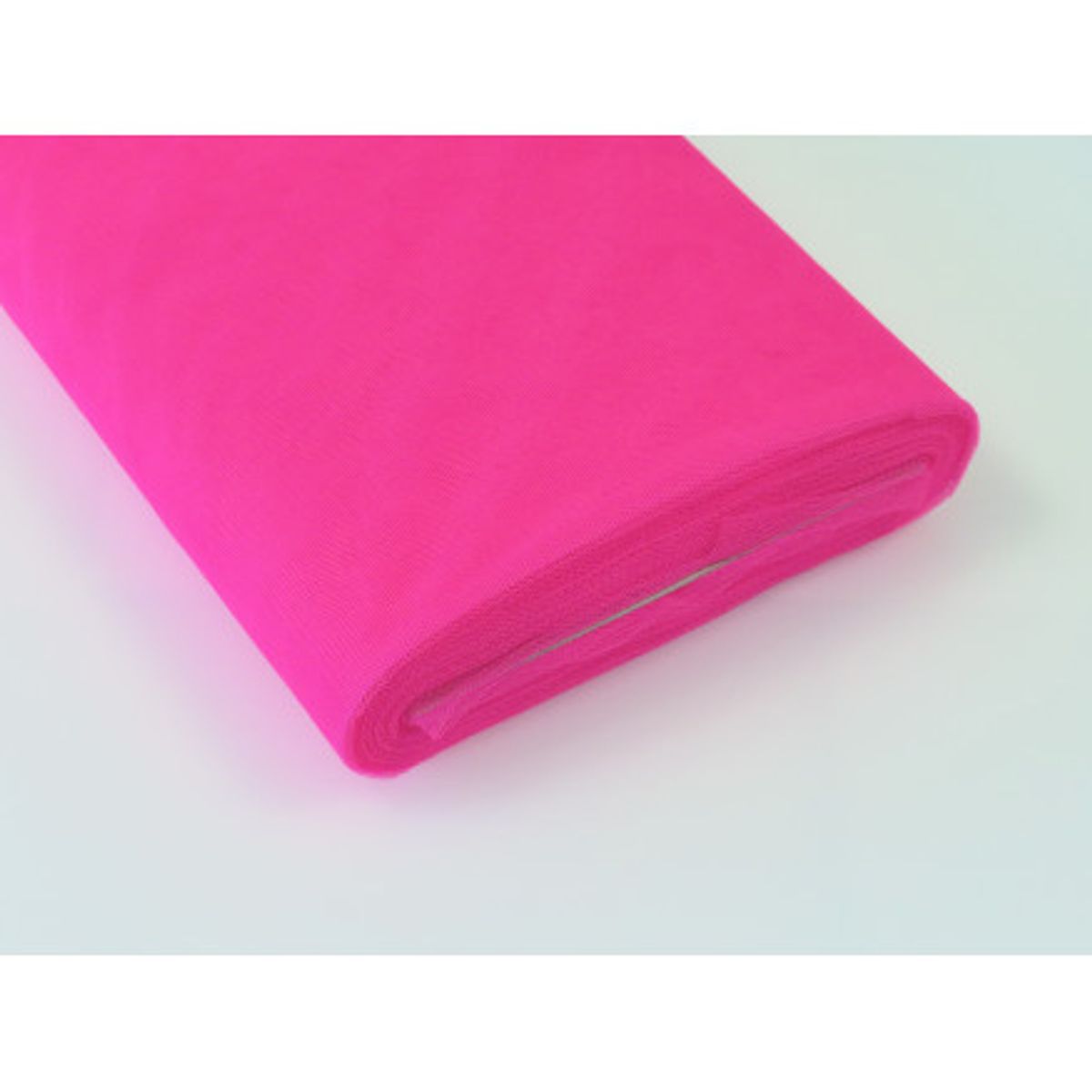 Tyl Stof Nylon 35 Neon Pink 145cm - 50cm