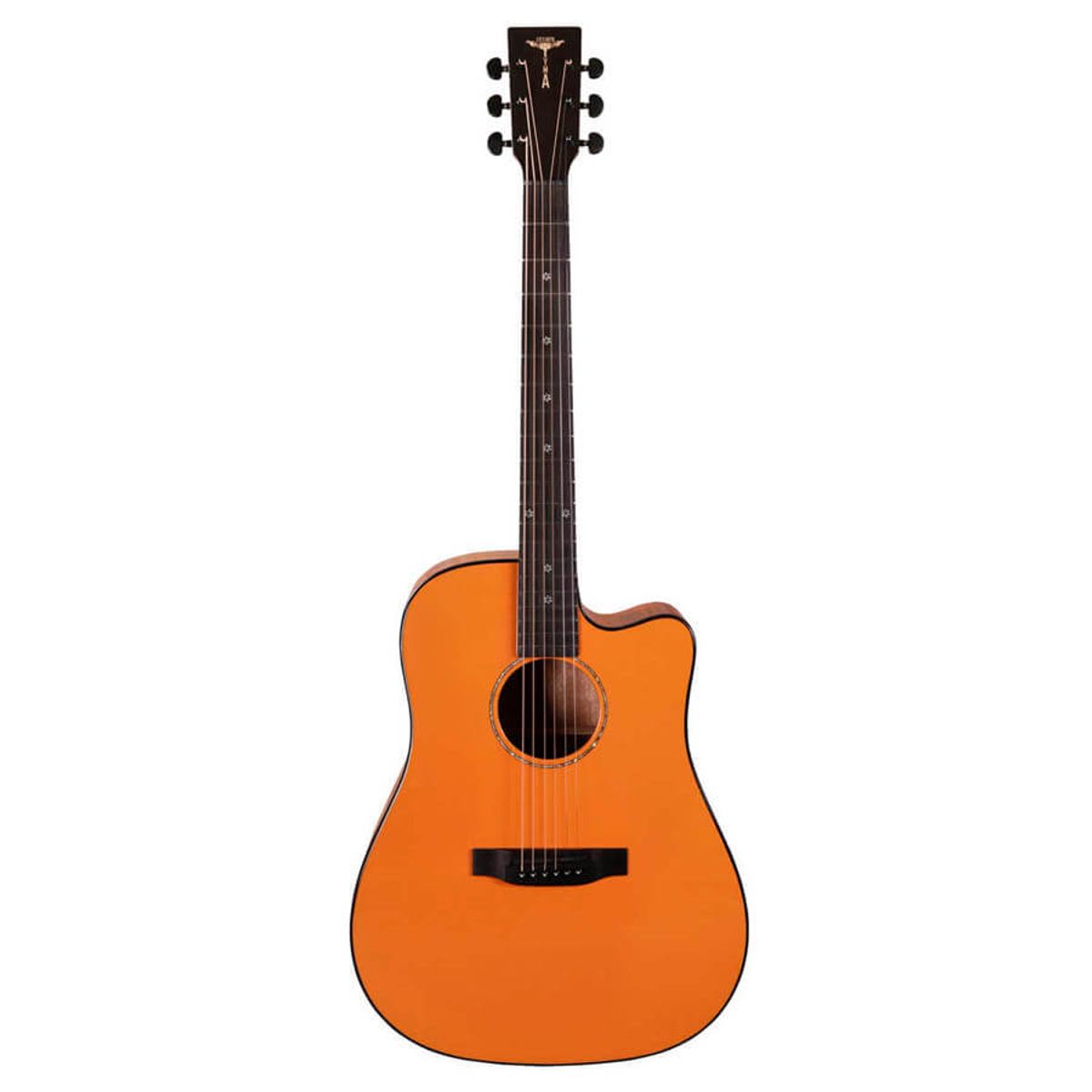 Tyma D-3CE OS western-guitar orange