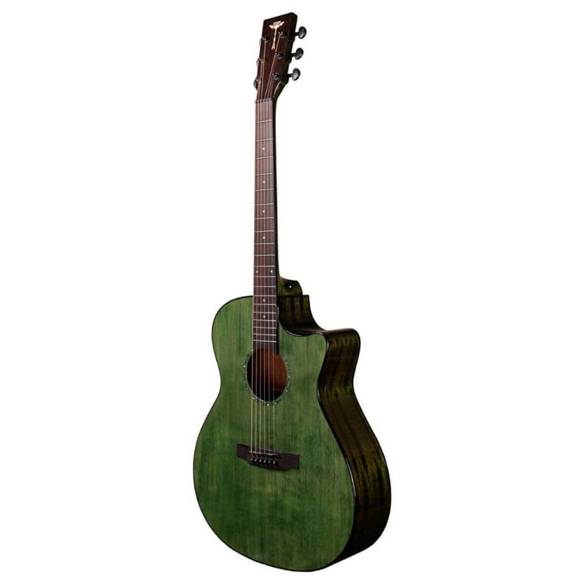 Tyma G-3E CG western-guitar grøn