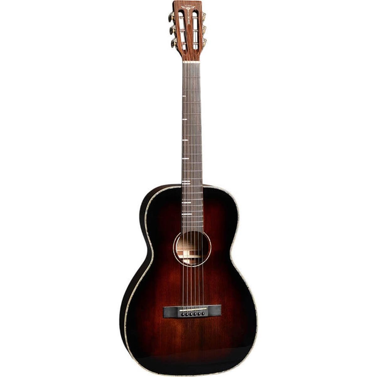 Tyma P18E BRS western-guitar brown sunburst