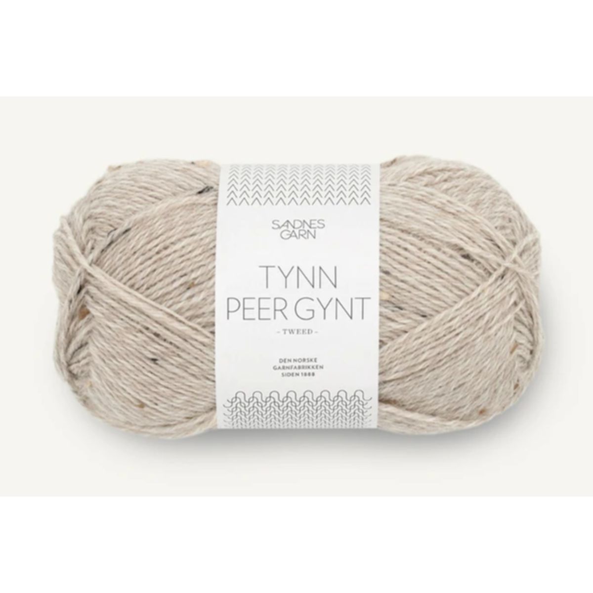 Tynn Peer Gynt Gråbeige Tweed 2655