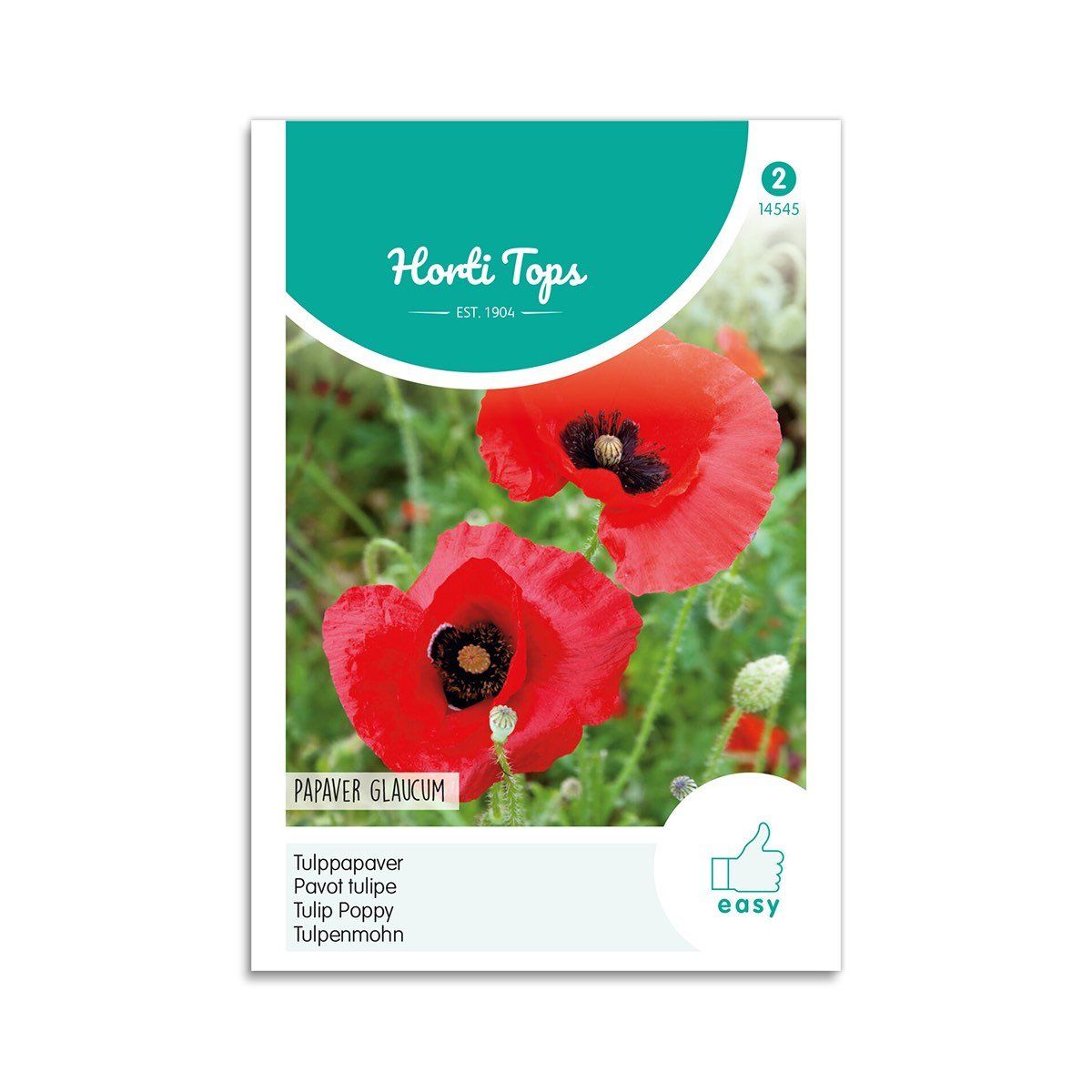 Tyrkisk valmue frø "Papaver Glaucum" - Horti Tops