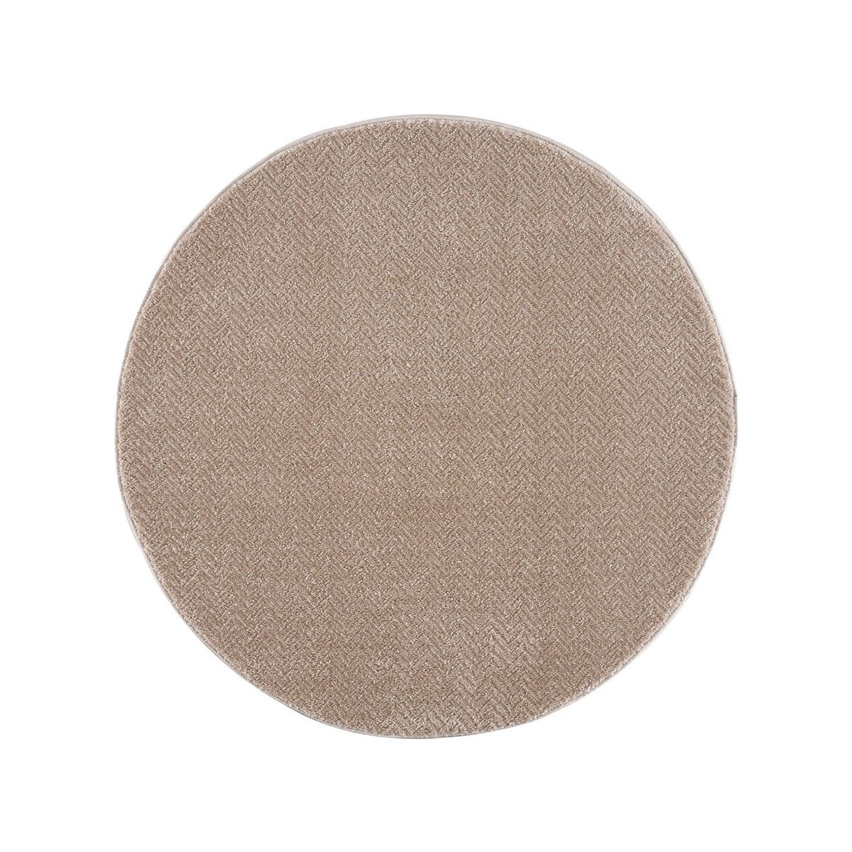 Tæppe Fancy 805 beige 120x120 cm rundt