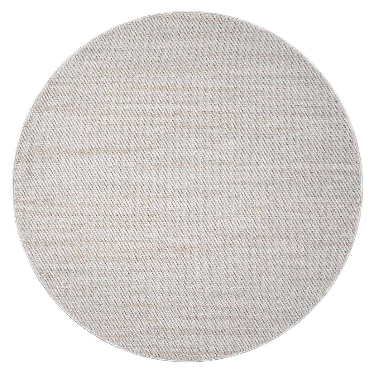 Tæppe Lindo 8843 Creme 120X120cm Rund