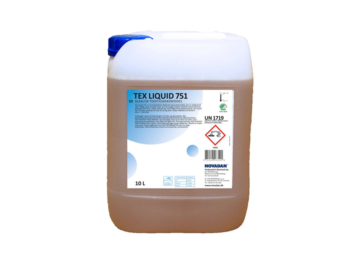 Tøjvask Flyende Tex Liquid 751 10 Liter