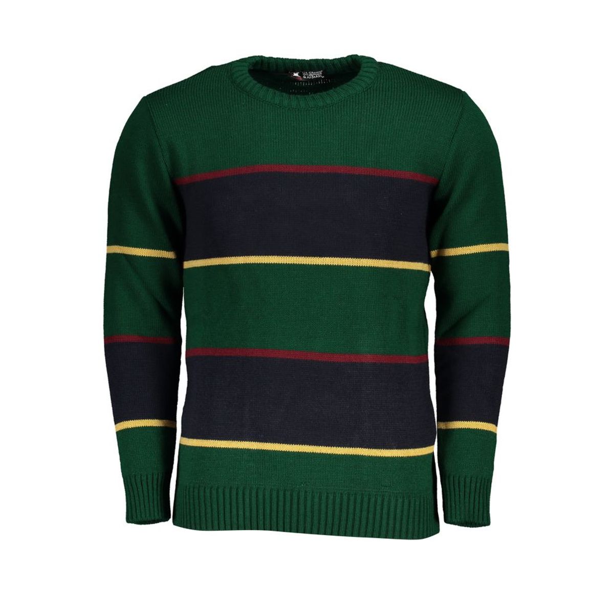 U.S. Grand Polo Green Fabric Sweater