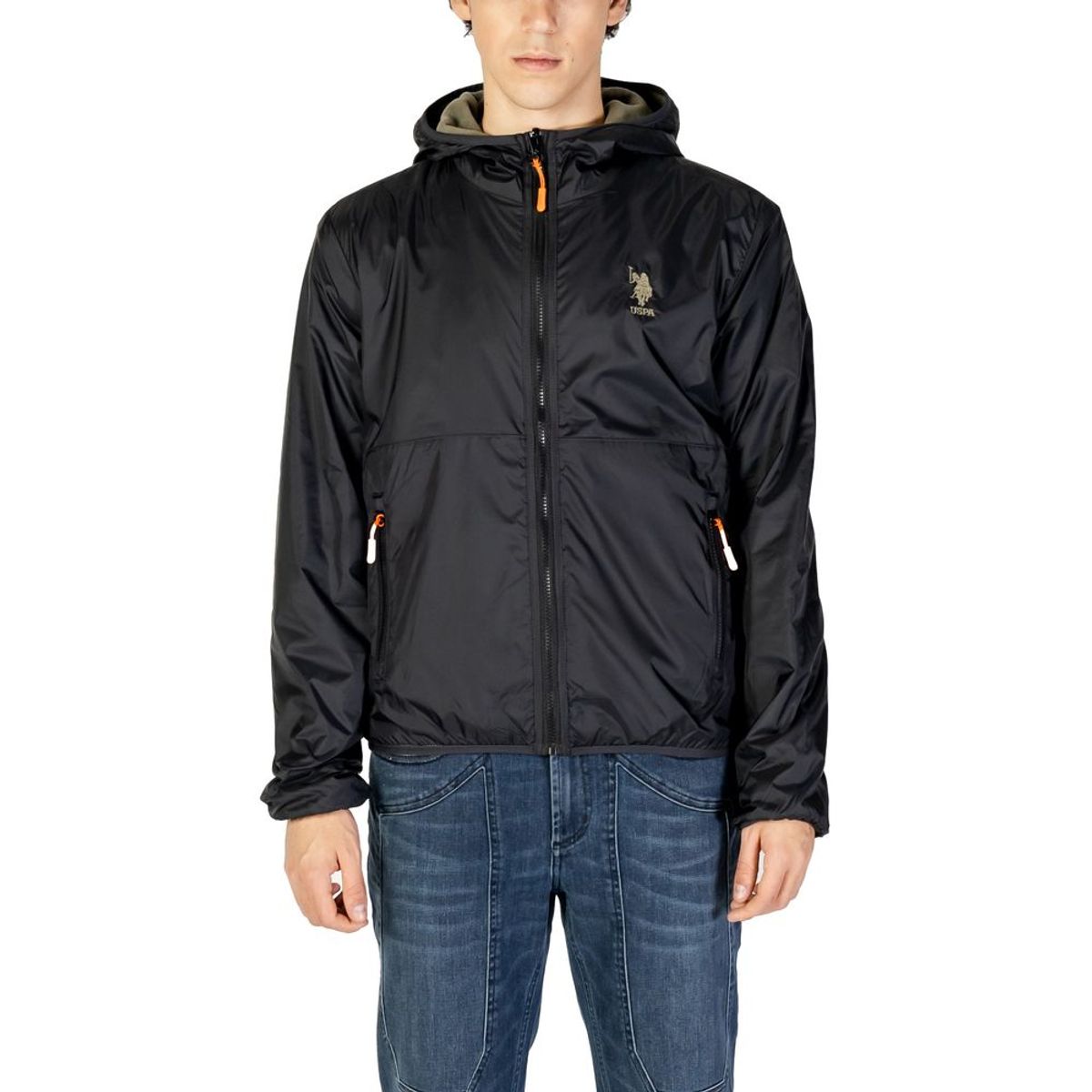 U.S. POLO ASSN. Gray Polyamide Jacket