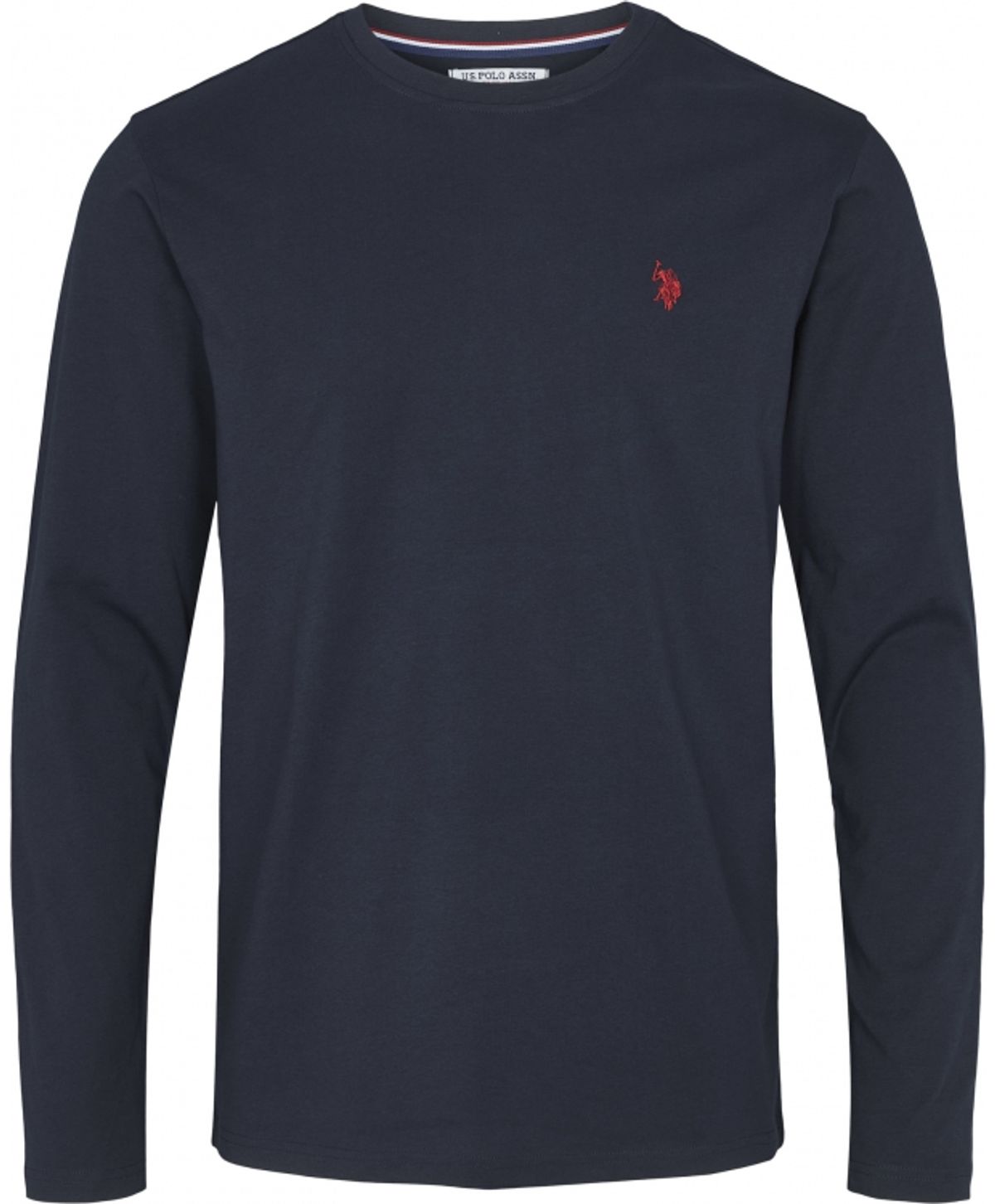 U.S POLO ASSN langærmet t-shirt i navy til herre | Regular fit |