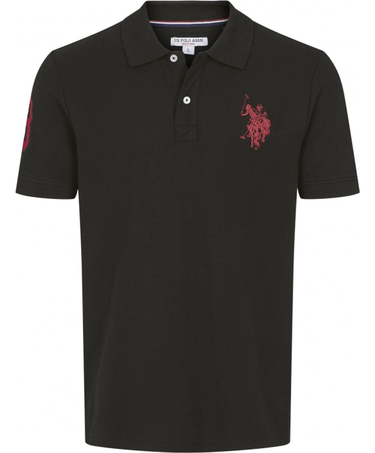 U.S POLO ASSN Polo t-shirt i navy til herre