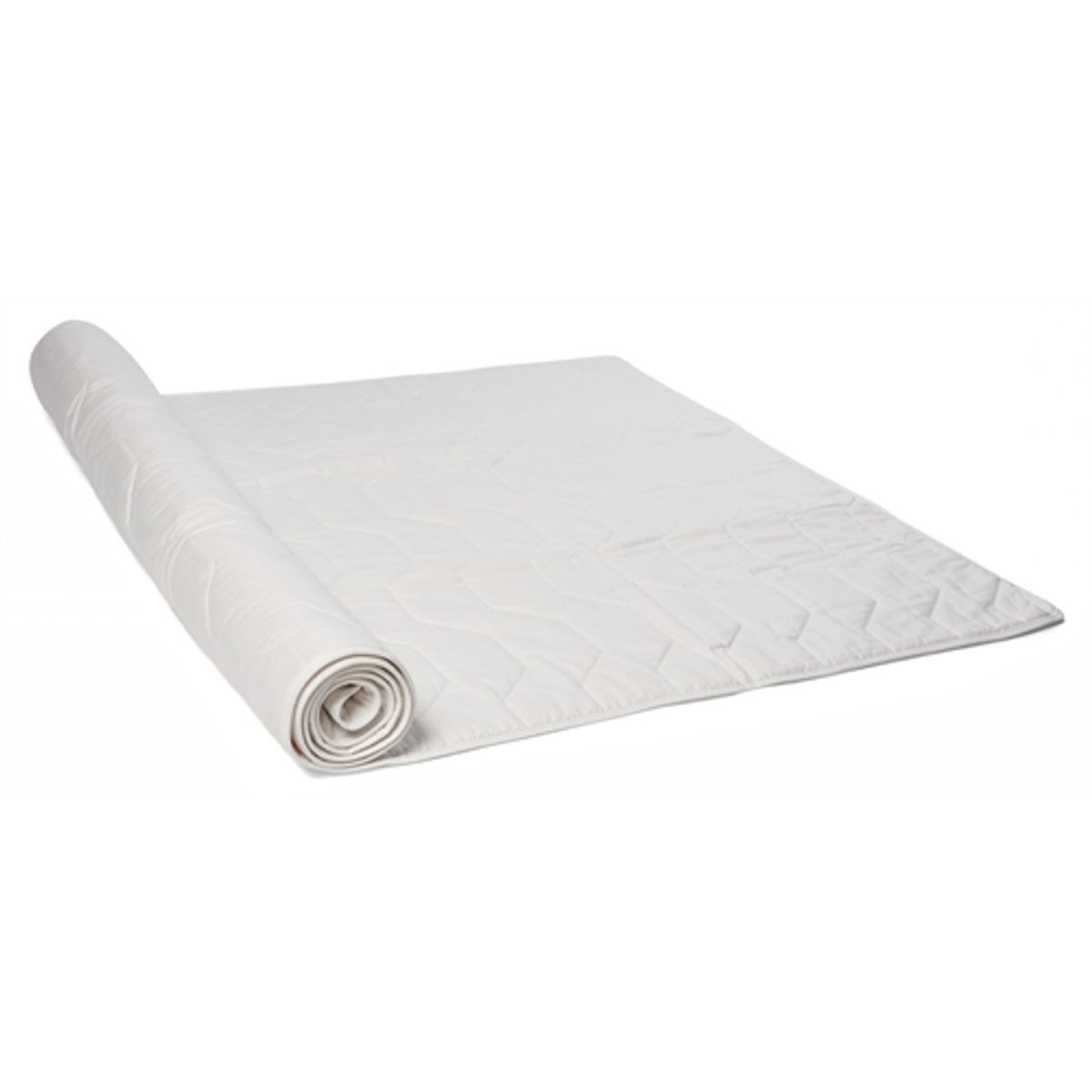 U-Split rullemadras - 210x210 cm - 100% bomuld - Dansk produceret - Madrasbeskytter - LIXRA