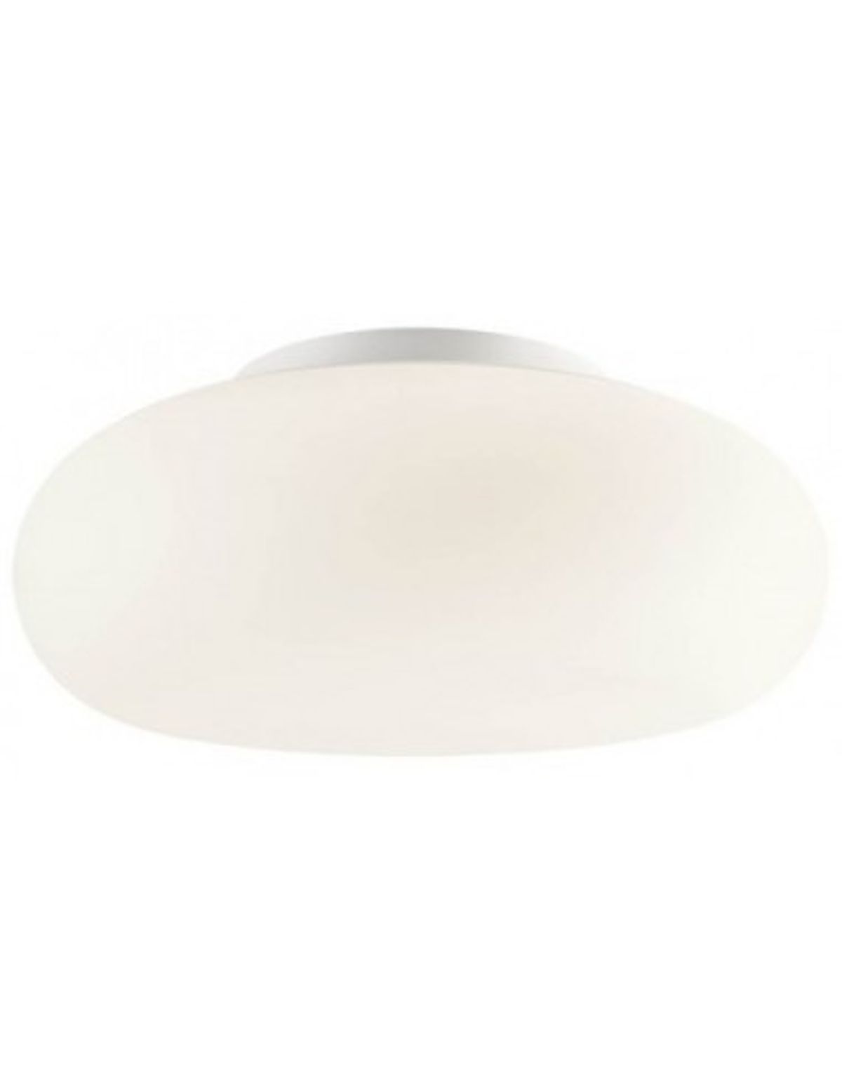 UBIS Plafond i aluminium og akryl Ø50 cm 1 x 42W SMD LED - Mat hvid