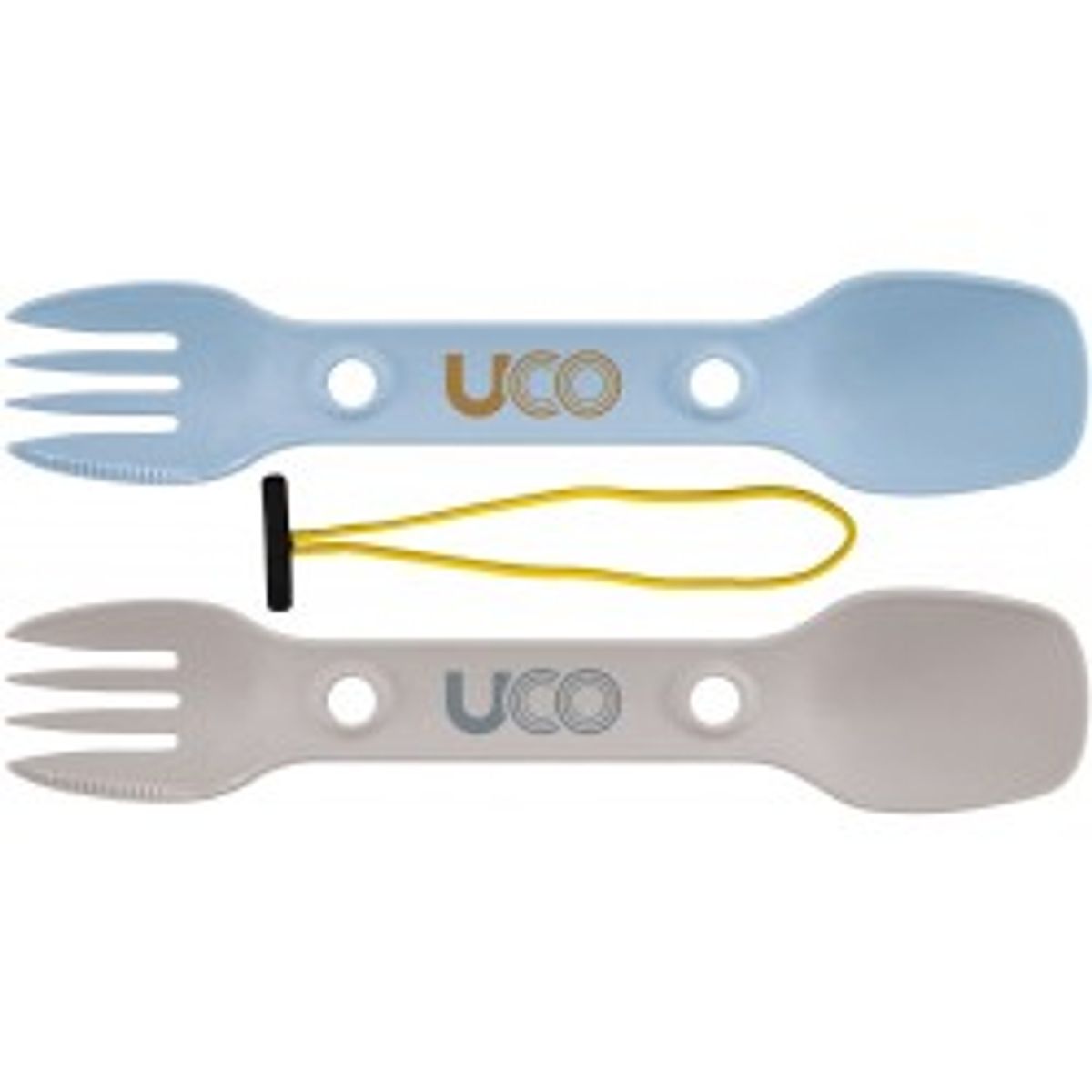 Uco Utility Spork 2pk With Cord Stone - Bestik