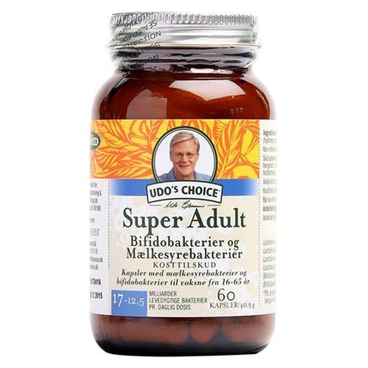 Udo´s Choice Super-Adult fra 16-65 år - 60 kapsler