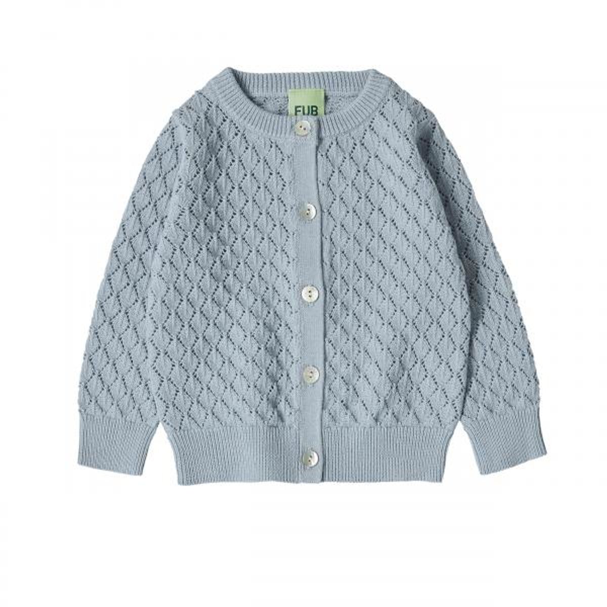 UDSALG - FUB Baby Pointelle Cardigan - FUB - Cardigans - GladeRollinger.dk