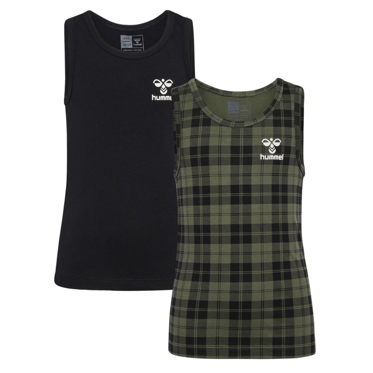 UDSALG - Hummel Tank Top Nolan 2-pak - Hummel - Undertøj - GladeRollinger.dk