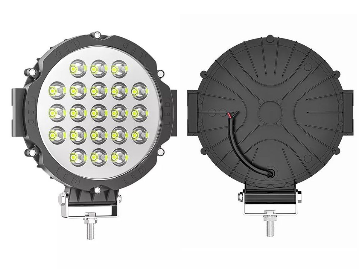 UDSALG - LED køretøjs projektører 63 watt 10-80v - Dinled - Køretøjs projektører