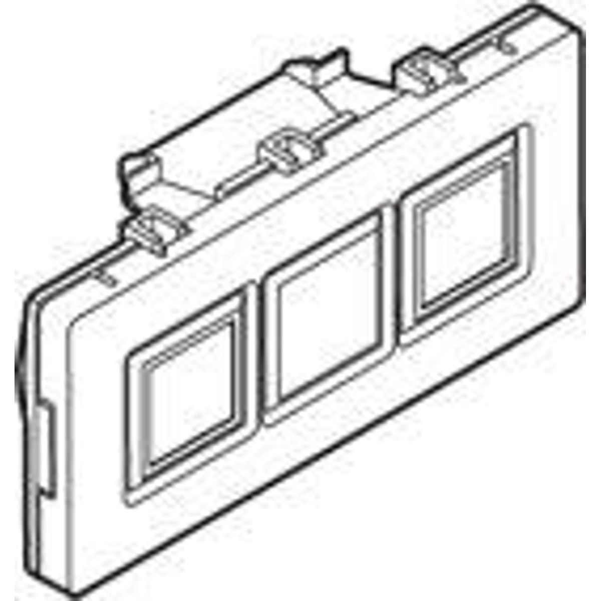 Udtag Inst.forb. 2xrj45 Fuga Kg