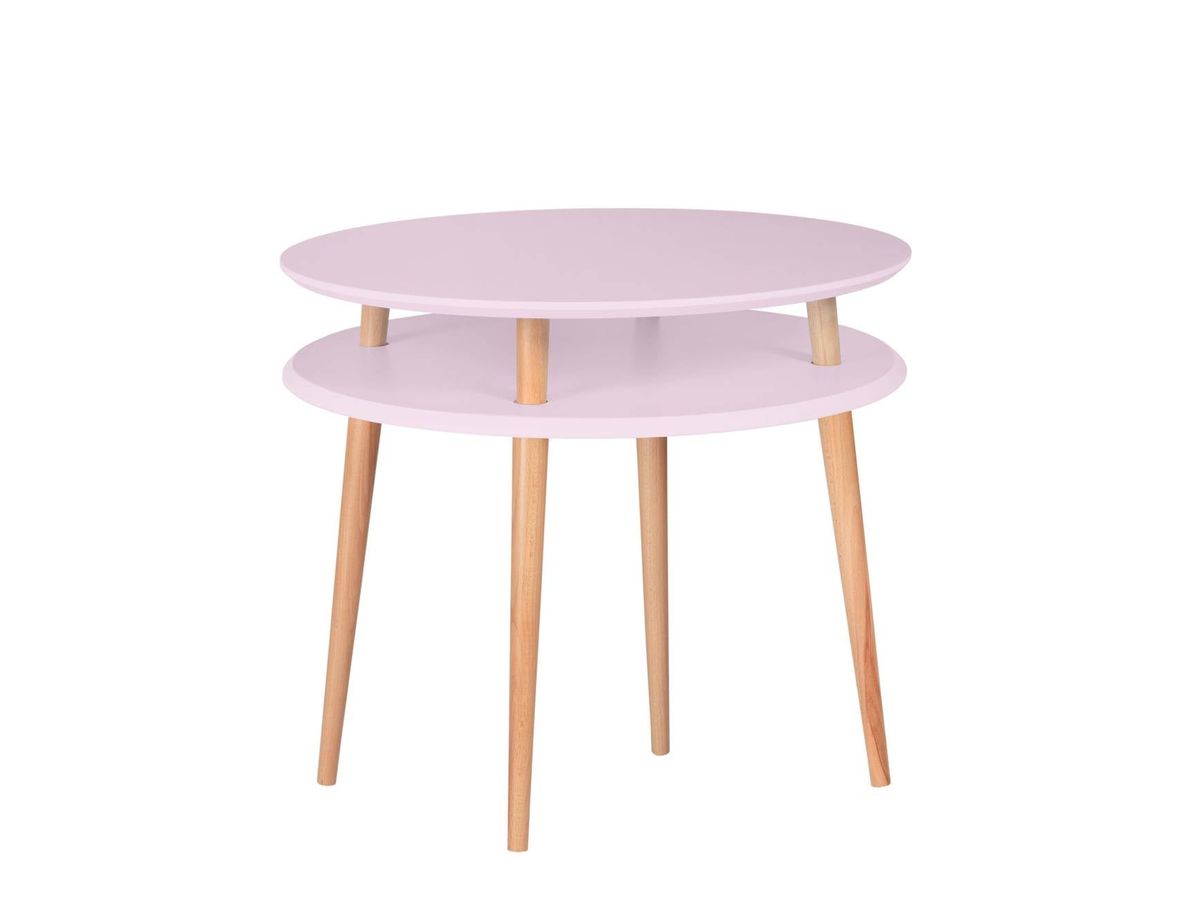 UFO Sofabord diameter 70cm x højde 61cm Powder Pink