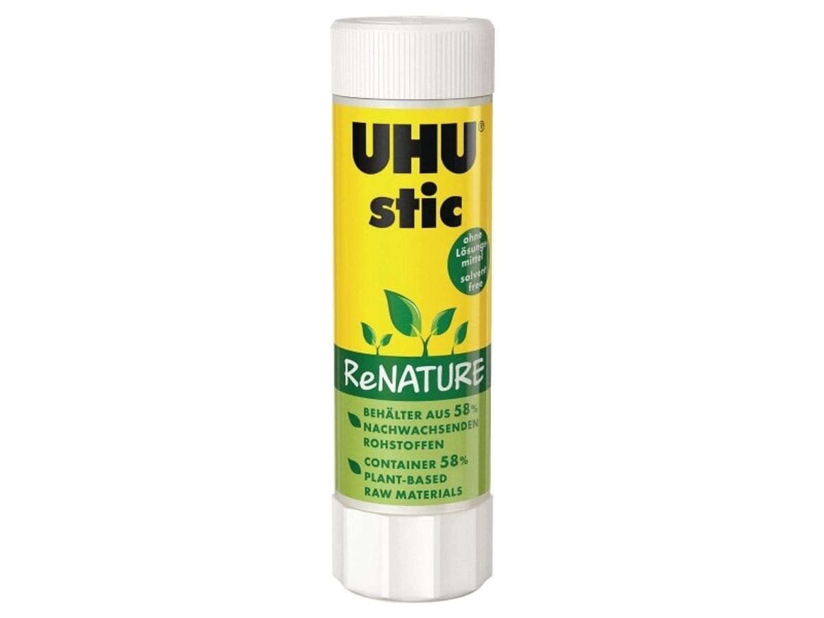 UHU limstift gram, 40 gram plantebaseret emballage