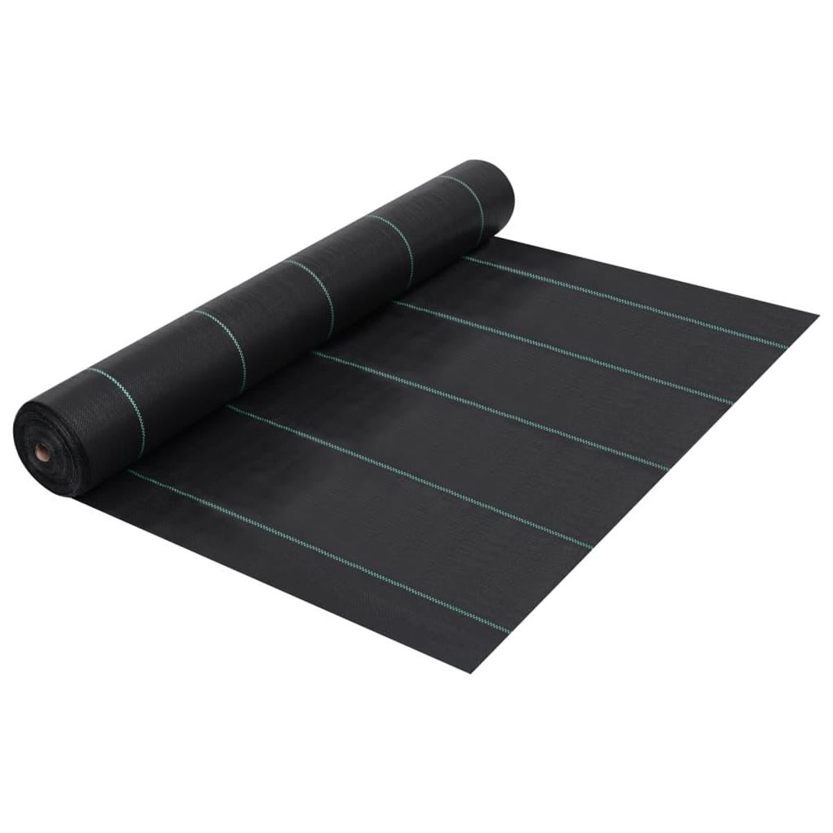 Ukrudtsdug 1x10 m PP mat sort