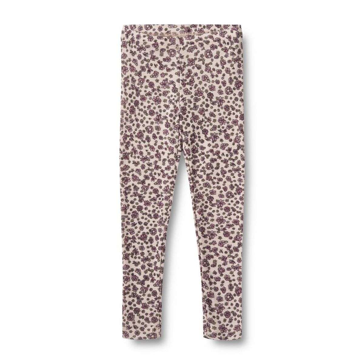 Uld leggings Agi - Autumn Flowers - 116