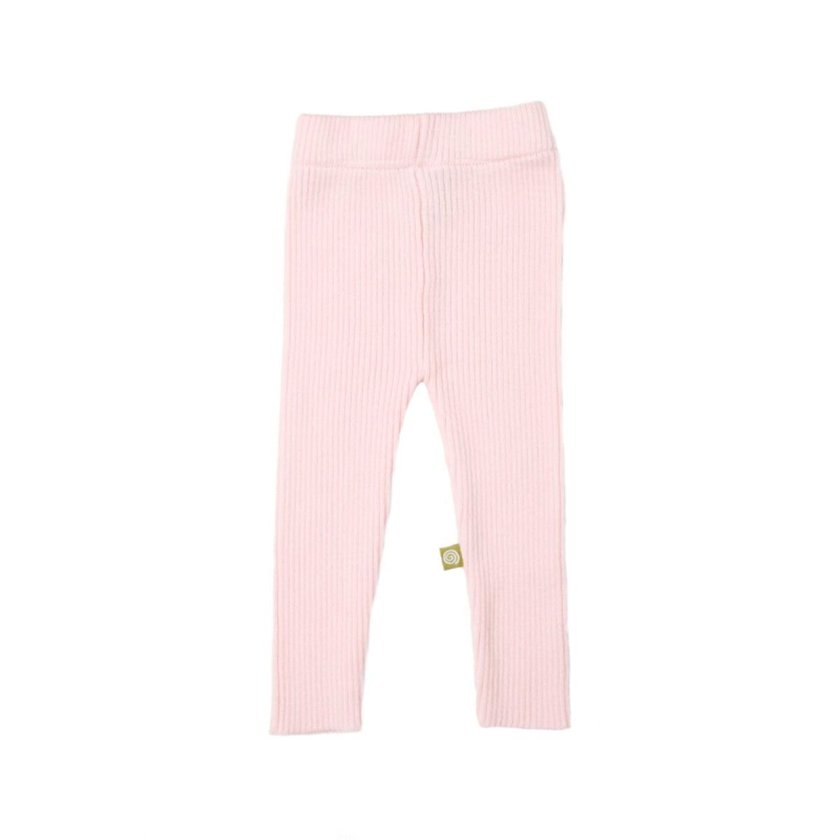 Uld strik leggings - Rosa