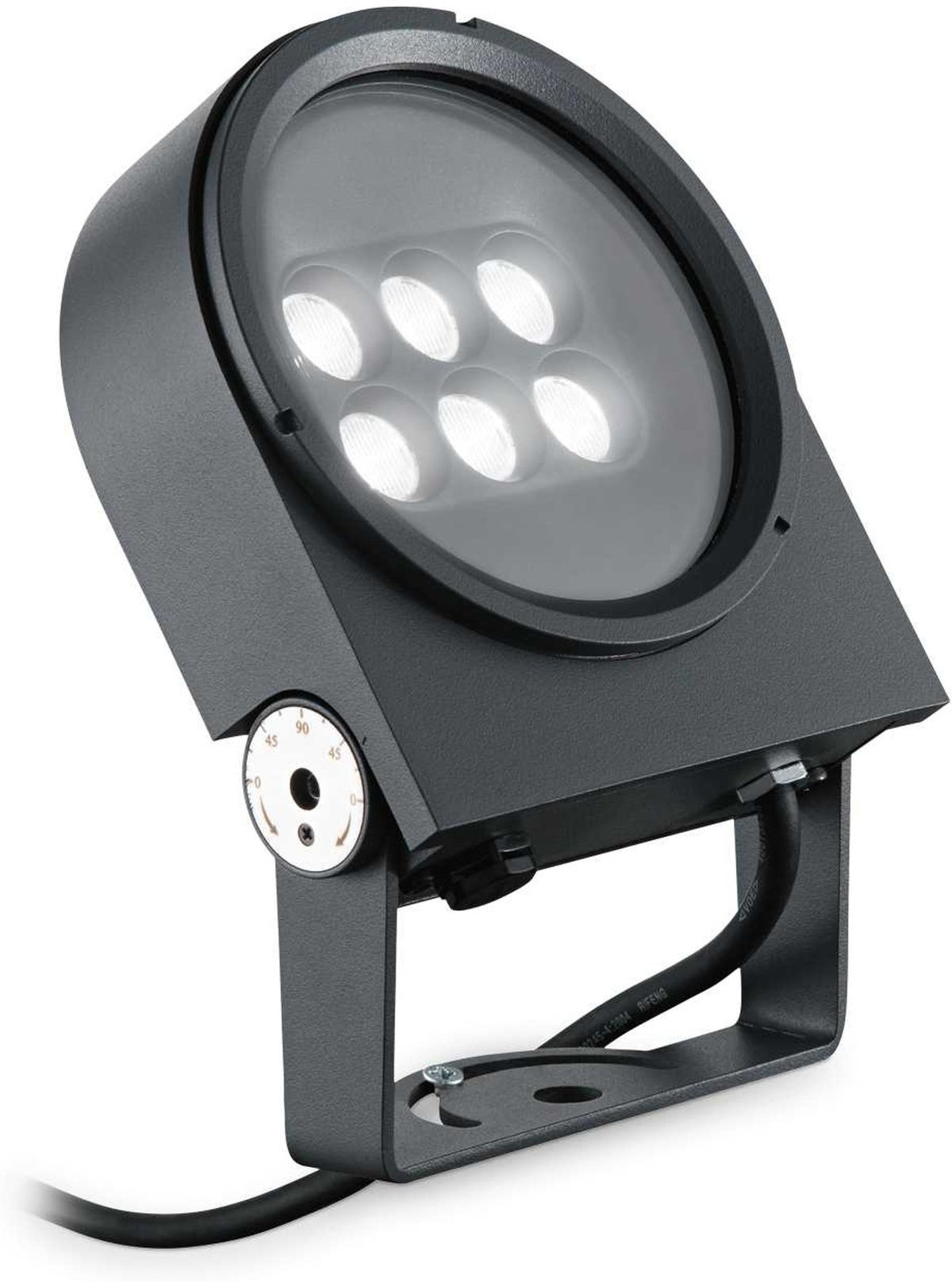 Ulex, Projektor, 15W, LED, antracit, aluminium, metal, L130xH200xB70mm