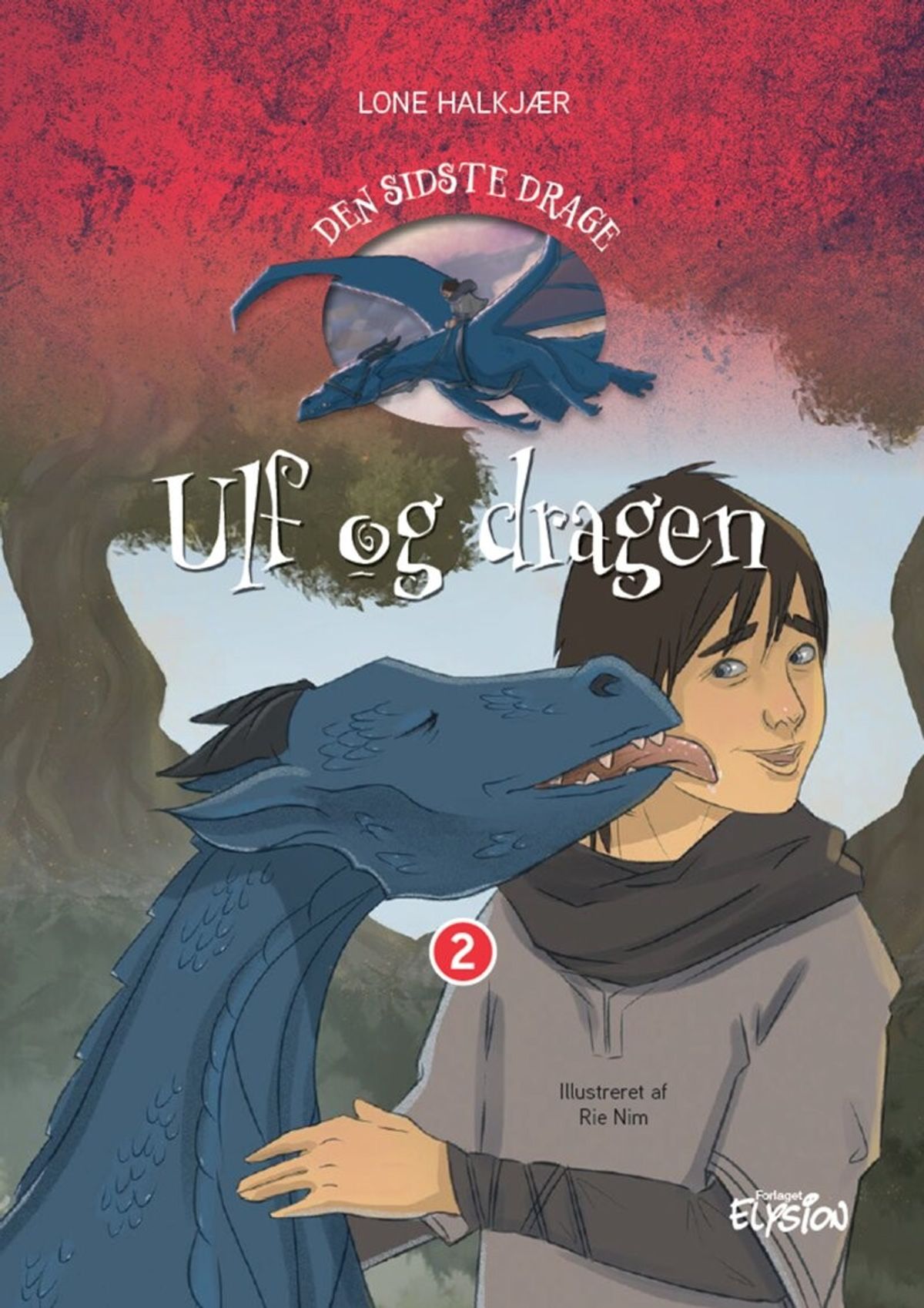 Ulf Og Dragen - Lone Halkjær - Bog