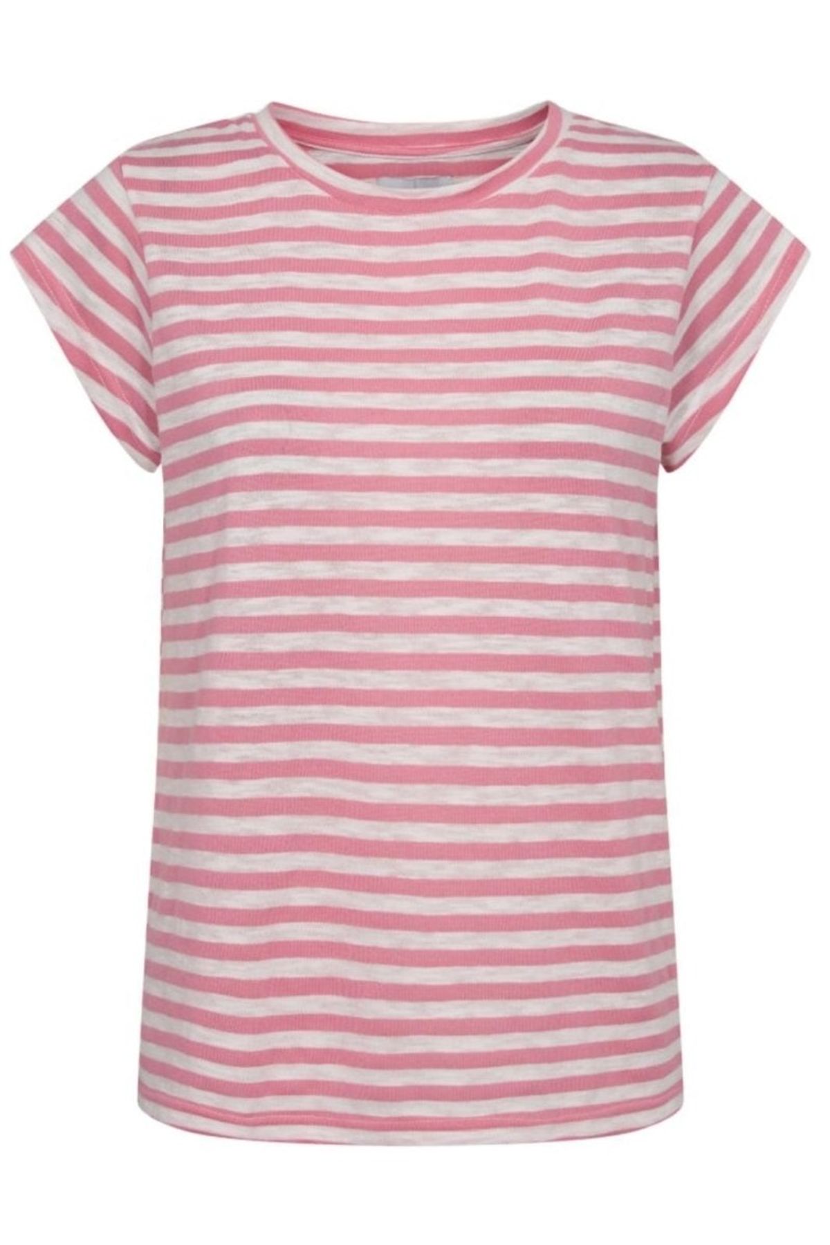 Ulla Stripe SS Tshirt Barbie Pink White Stripe M