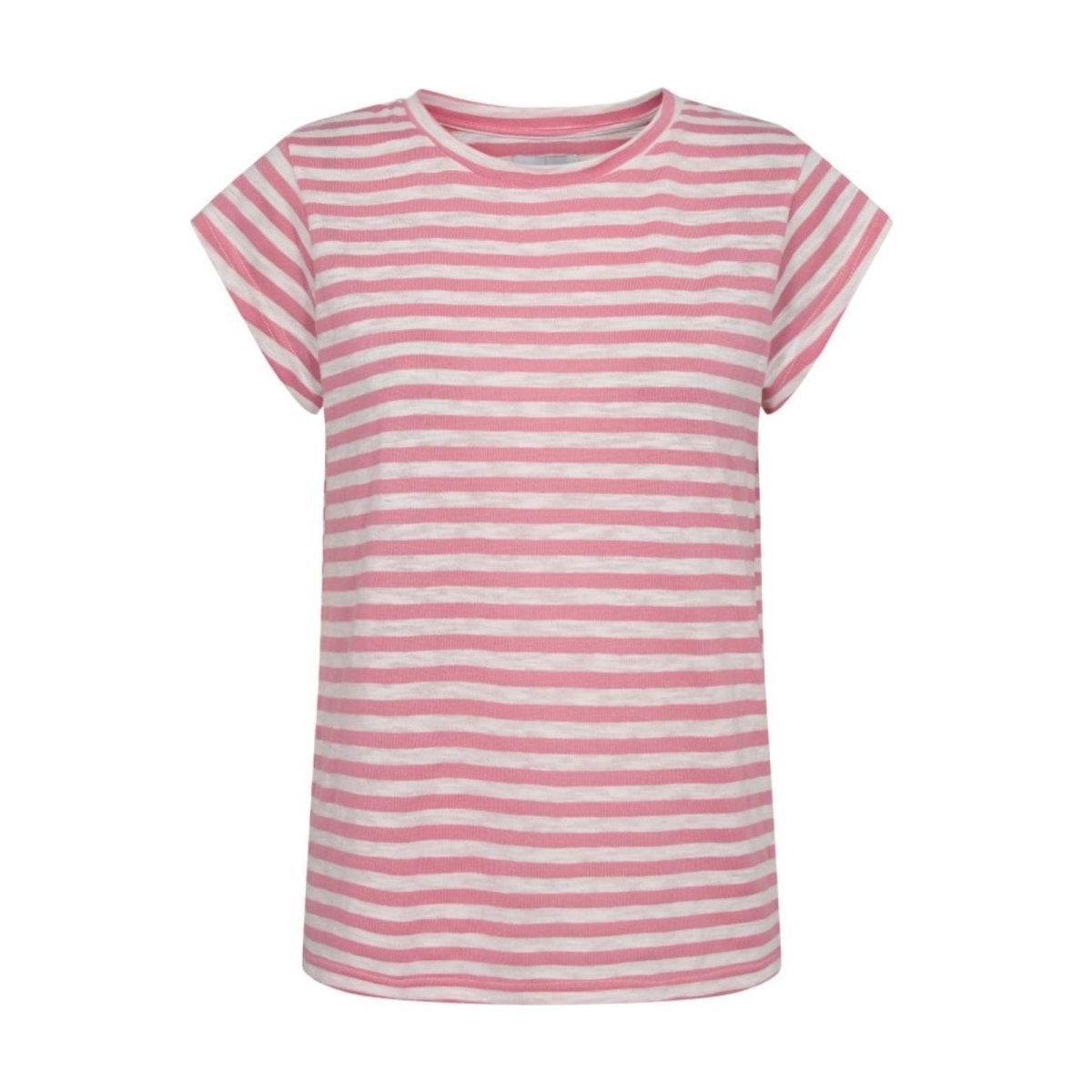 Ulla Stripe SS Tshirt Barbie Pink White Stripe S