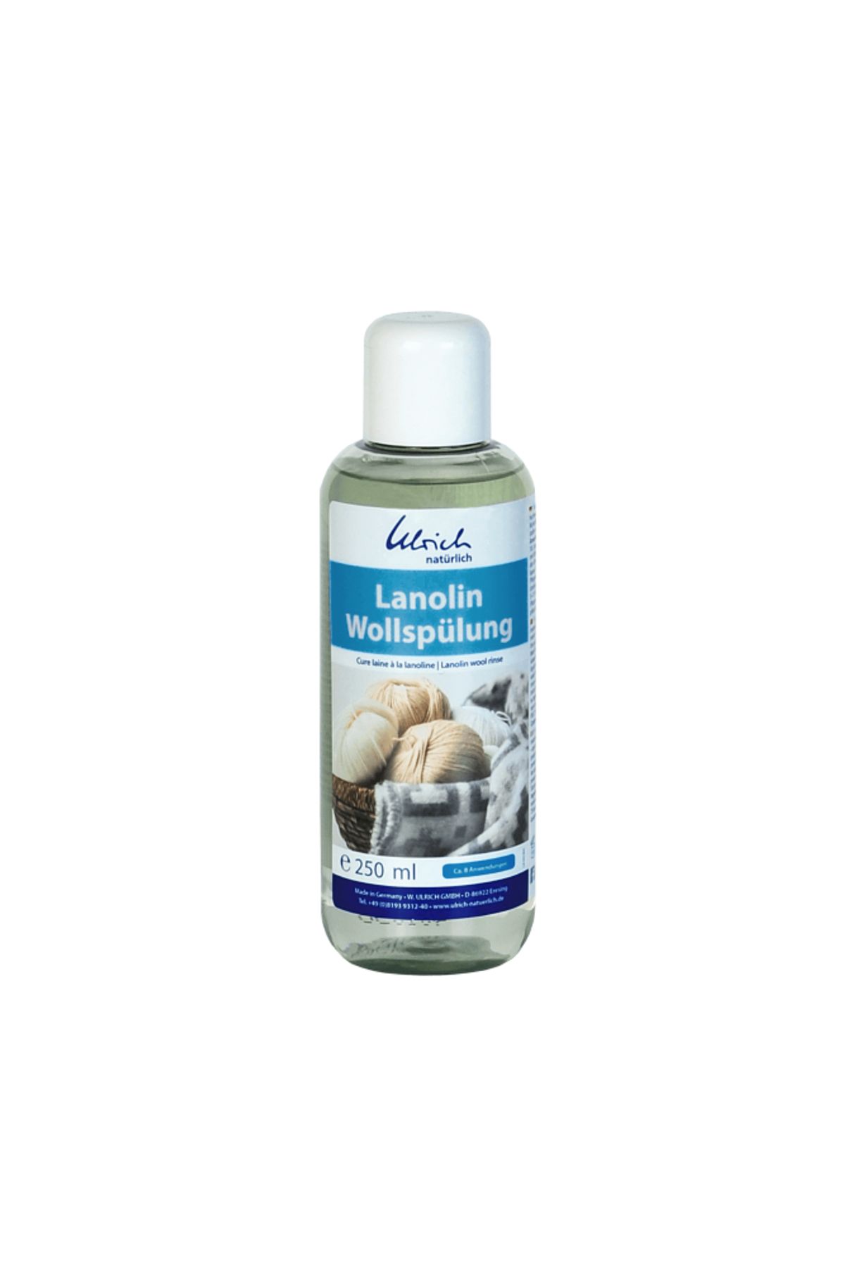 Ulrich Natürlich skyllemiddel til uld med lanolin - 250 ml