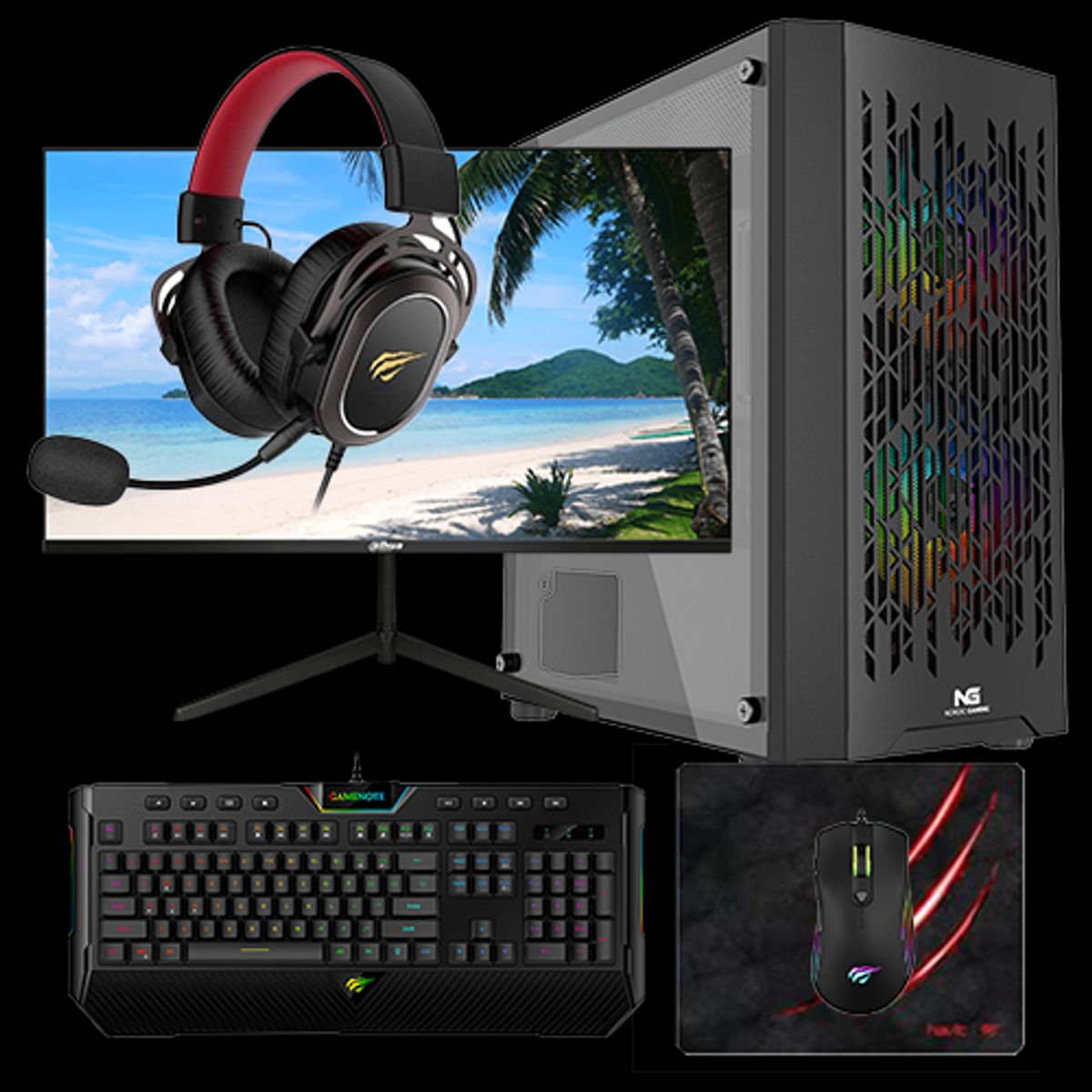 Ultimativ Wither - Perfekt Begynder Gaming Computer (Bundle)