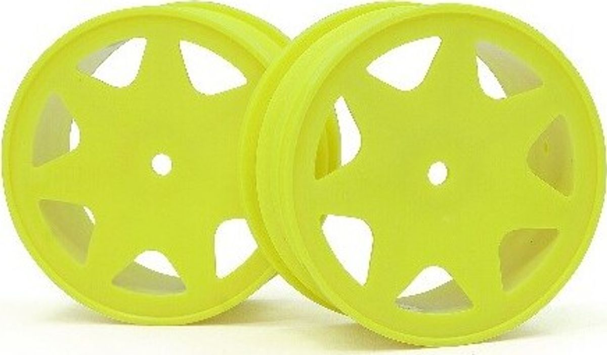 Ultra 7 Wheels Yellow 30mm (2pcs) - Hp100620 - Hpi Racing