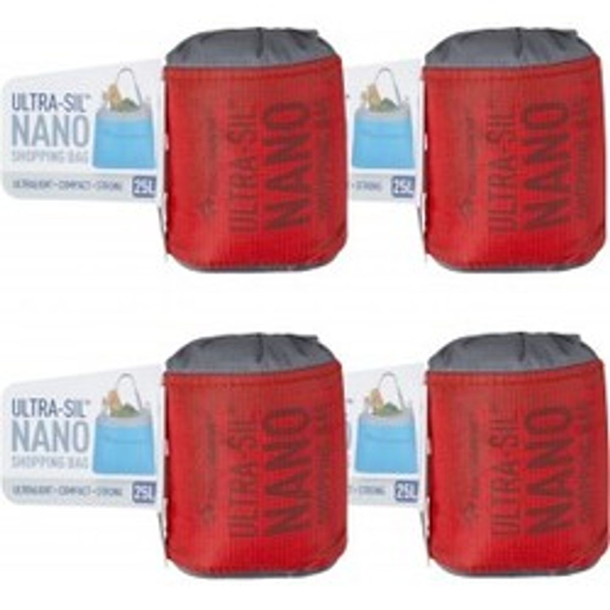 Ultra-Sil Nano Shopping Bag Display Refill Red