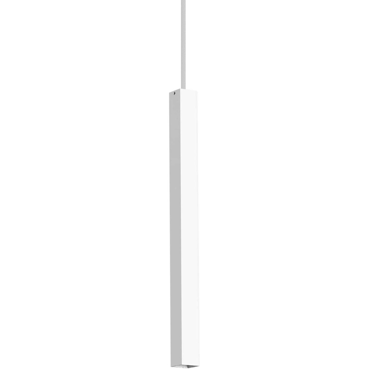 Ultrathin, Pendel lampe, LED 11,5W, LED, hvid, metal, L30xHmin600/max2550xB30mm