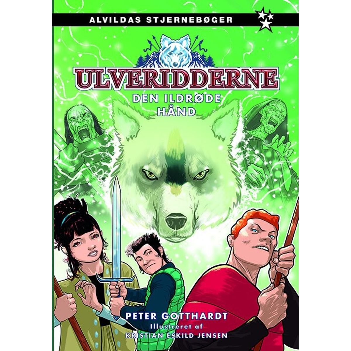 Ulveridderne 2: Den Ildrøde Hånd - Peter Gotthardt - Bog