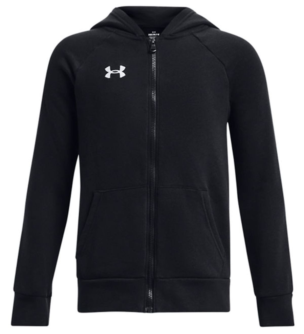 Under Armour Cardigan - Rival Fleece FZ - Sort